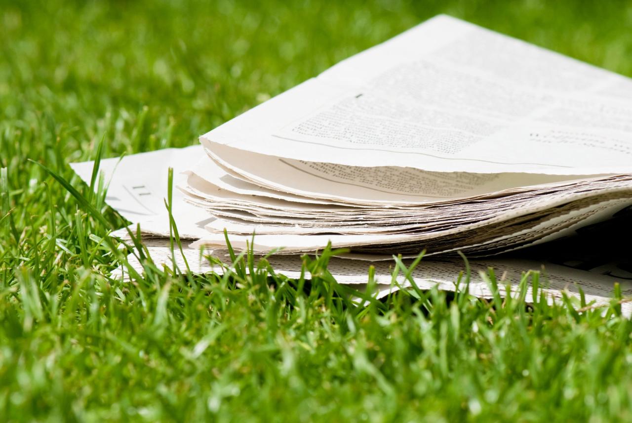 Creative Ways to Reuse Newspaper - The Habitat