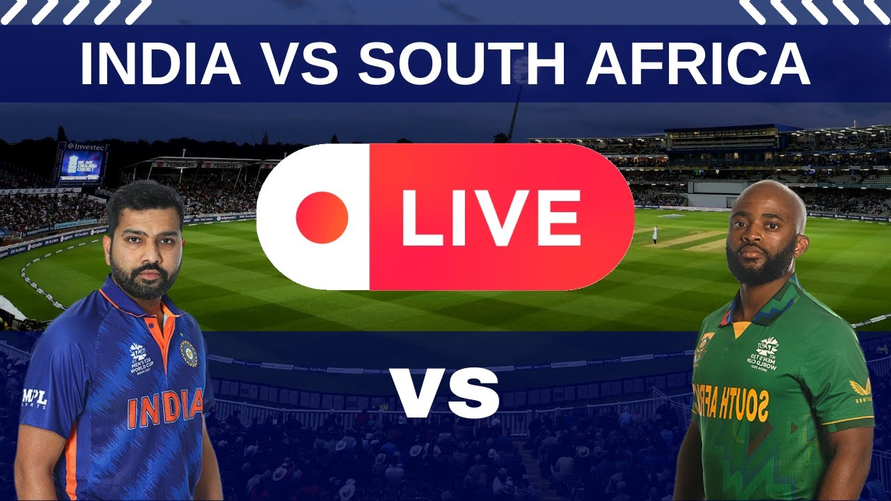 🔴 LIVE CRICKET MATCH TODAY | India vs South Africa Live | India Live ...
